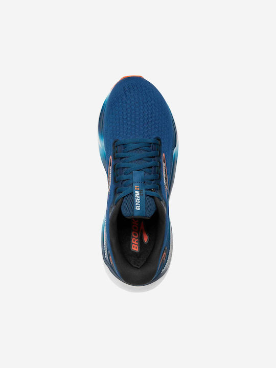Sport Shoes Running Blue Oral / Black / Nasturtium