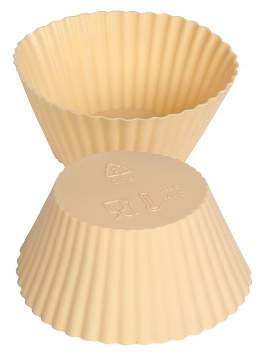 Keskor Silicone Cupcakes & Muffins Baking Pan 7x7x3cm