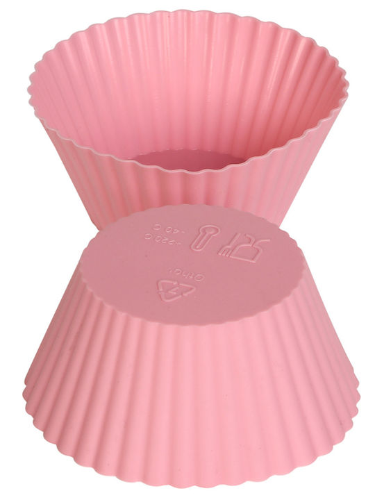 Keskor Formă de Patiserie pentru Cupcakes/Muffins din Silicon 7x7x3buc 1buc