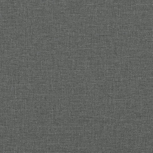 vidaXL Stoff-Kopfstütze Für Betten Dunkelgrau 140x48cm