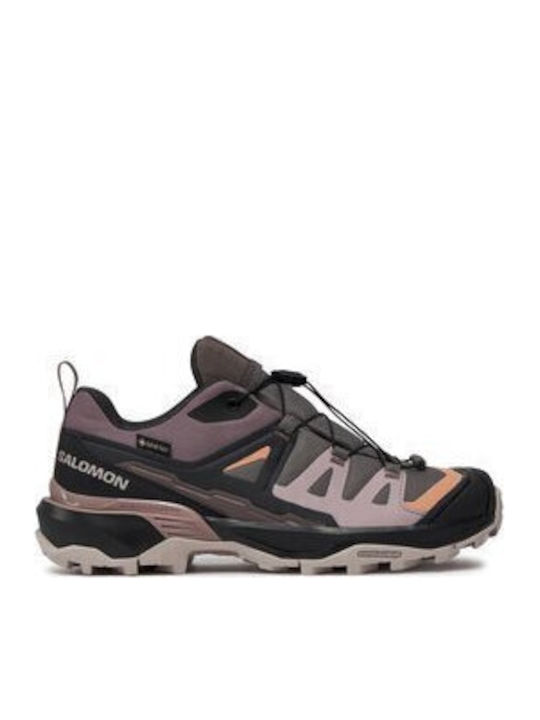 Salomon X Ultra 360 GTX Women's Waterproof Hiking Shoes With Gore-Tex Membrane Purple