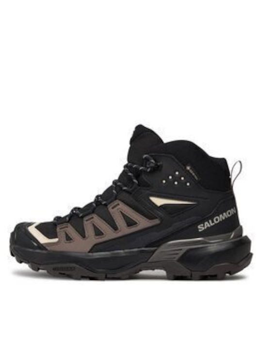 Salomon X Ultra 360 Mid Gore-Tex Femei Bocanci de Drumeție Impermeabil cu Membrană Gore-Tex Negre