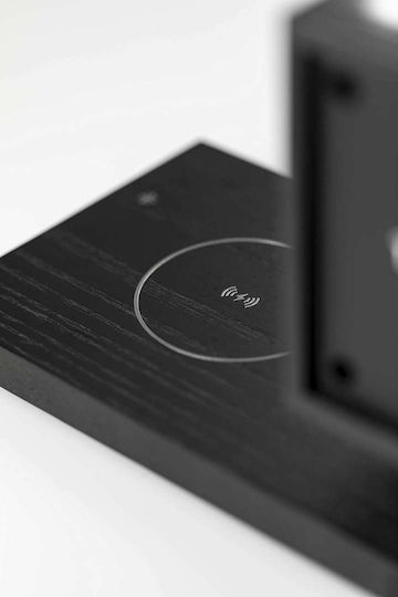Tivoli Ασύρματος Φορτιστής (Qi Pad) 40W Power Delivery Μαύρος (Revive)