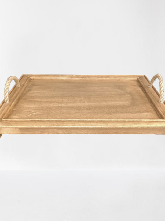 Korres Craft Ξύλινος Δίσκος Σερβιρίσματος 34x43x4cm