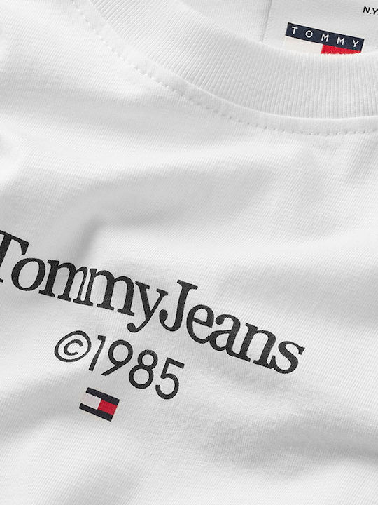 Tommy Hilfiger Tjm Ανδρικό T-shirt Κοντομάνικο Λευκή