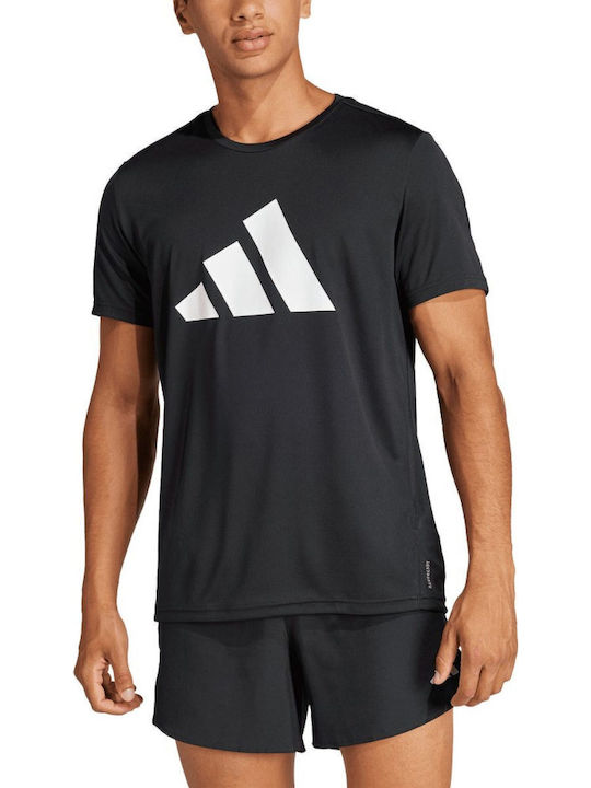 Run It Aeroready Tricou sport Negru