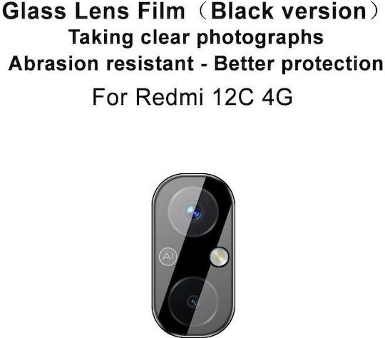 Imak Стъклен Протектор за Камера Черен за (Xiaomi Redmi 12C)