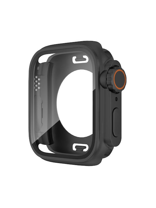 Plastikhülle in Schwarz Farbe für Apple Watch Serie 9, 8, 7 41mm Plastikhülle in Schwarz Farbe für Apple Watch Serie 9, 8, 7 41mm