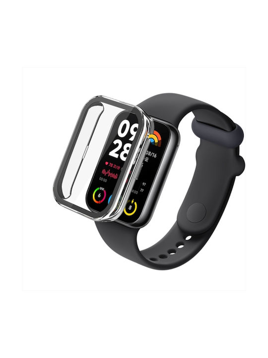 Пластмасов Калъф в Прозрачен цвят за Xiaomi Mi Band 8 Pro
