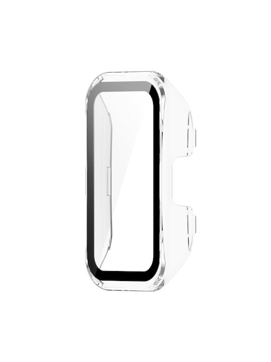 Пластмасов Калъф в Прозрачен цвят за Huawei Band 8