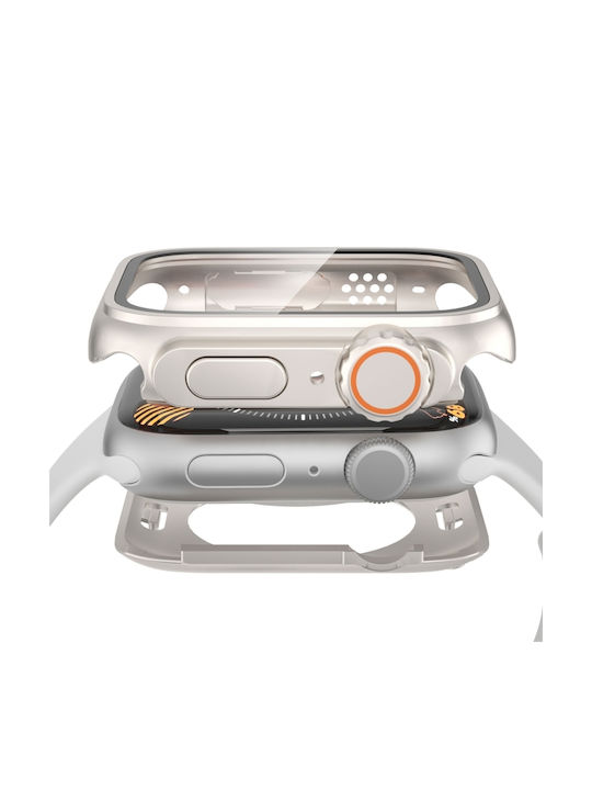 Plastikhülle in Gray Farbe für Apple Watch Serie 6 / 5 / 4 / SE 40mm