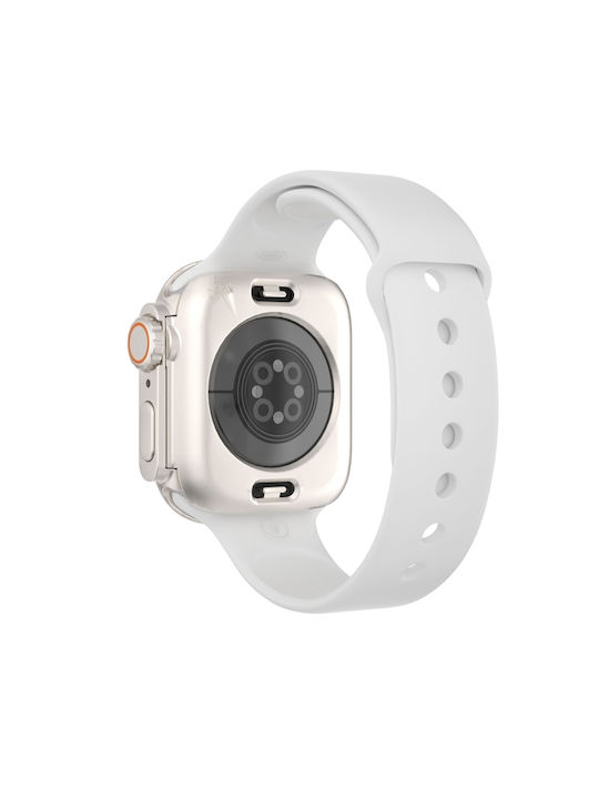 Plastikhülle in Gray Farbe für Apple Watch Serie 6 / 5 / 4 / SE 40mm