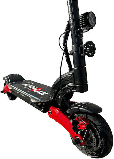 Magiccar X Zeus Ηλεκτρικό Πατίνι με 25km/h Max Ταχύτητα και 40km Αυτονομία σε Μαύρο Χρώμα