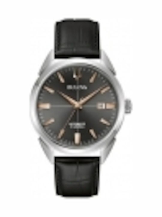 Bulova Sutton Мъжки Часовник Автоматичен с Кожена Каишка