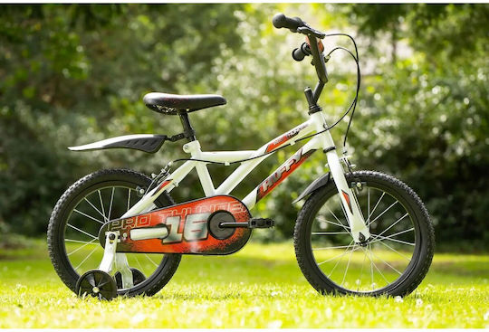 Pro Thunder Kids 16" Παιδικό Ποδήλατo BMX Λευκό