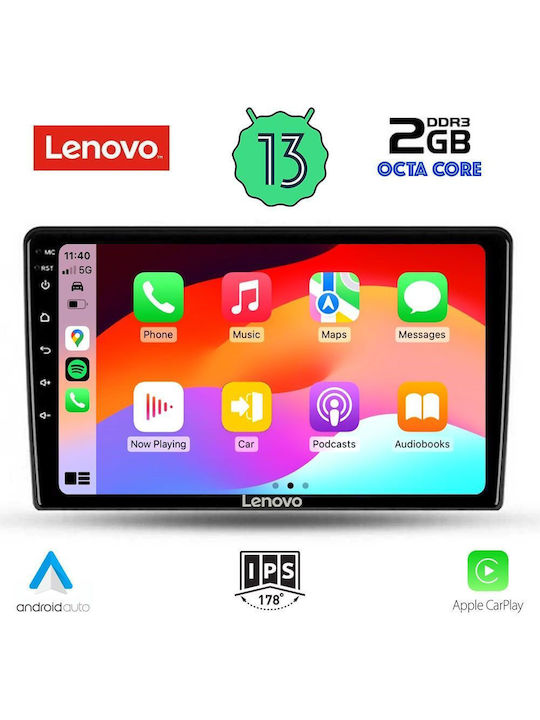 Lenovo Sistem Audio Auto pentru Kia Ceed 2006-2009 (Bluetooth/USB/AUX/WiFi/GPS/Apple-Carplay/Android-Auto) cu Ecran Tactil 9"