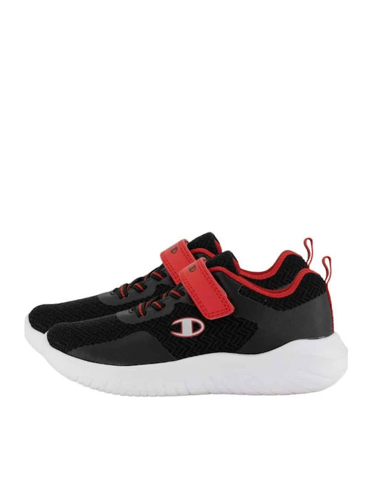 Softy Evolve B Ps Αθλητικά Παιδικά Παπούτσια Running με Σκρατς Μαύρα
