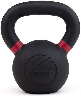 Tiguar Black Cast Iron Kettlebell 12kg