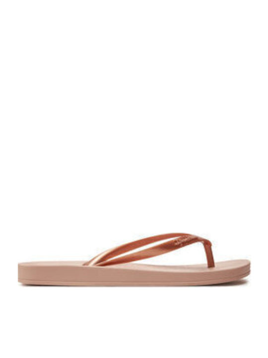 Anatomic Connect Fem Frauen Flip Flops in Rosa Farbe