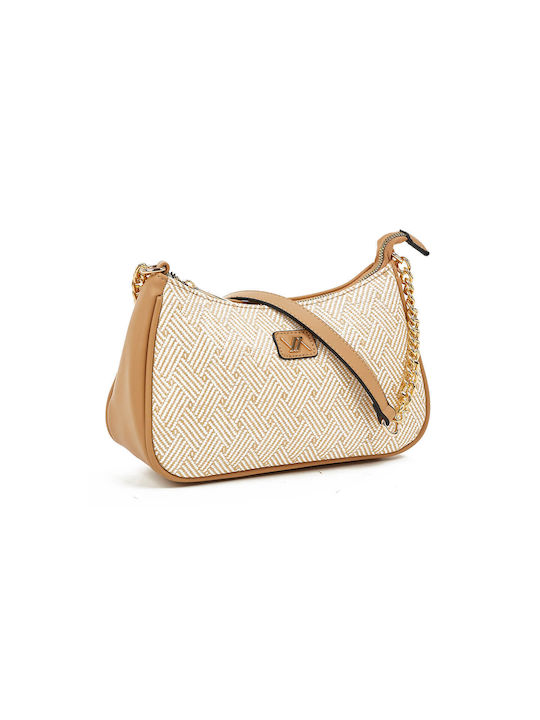 Verde Women's Bag Shoulder Beige