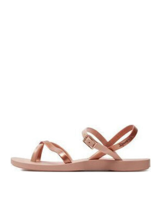 Fashion Sand Viii Σαγιονάρες σε στυλ Πέδιλα σε Ροζ Χρυσό Χρώμα