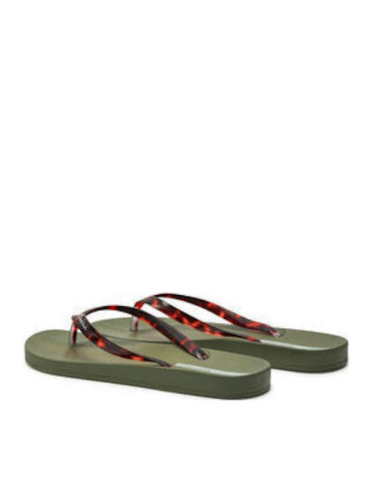 Frauen Flip Flops in Braun Farbe