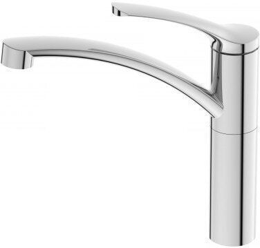 Inter Ceramic Ένθετος Νεροχύτης Inox Μ48xΠ42cm Ασημί