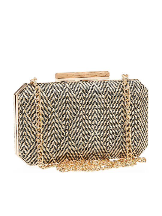 Straw Women's Bag Shoulder Black
