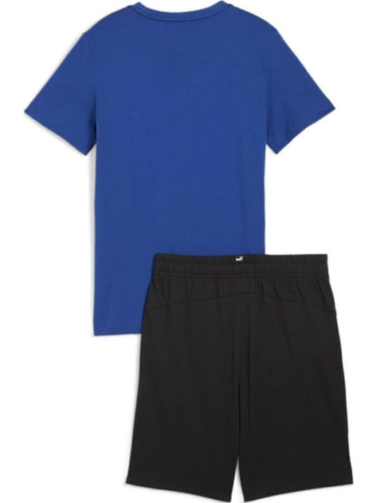 Kids' Set with Shorts Summer 2pcs Black