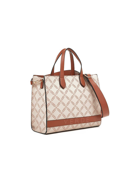 Verde Damen Tasche Tote Hand Camel