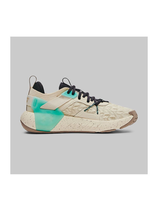 Under Armour Project Rock 6 Γυναικεία Training Μπεζ