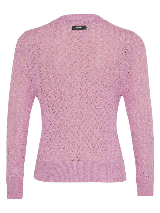 Kinderstrickjacke Gestrickt Lilac