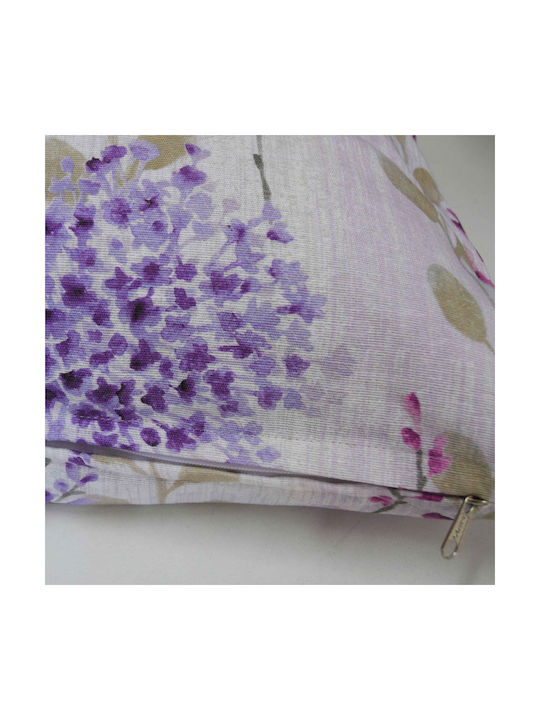 Decocraft Sofa-Kissen Lilly Flieder 45x45cm