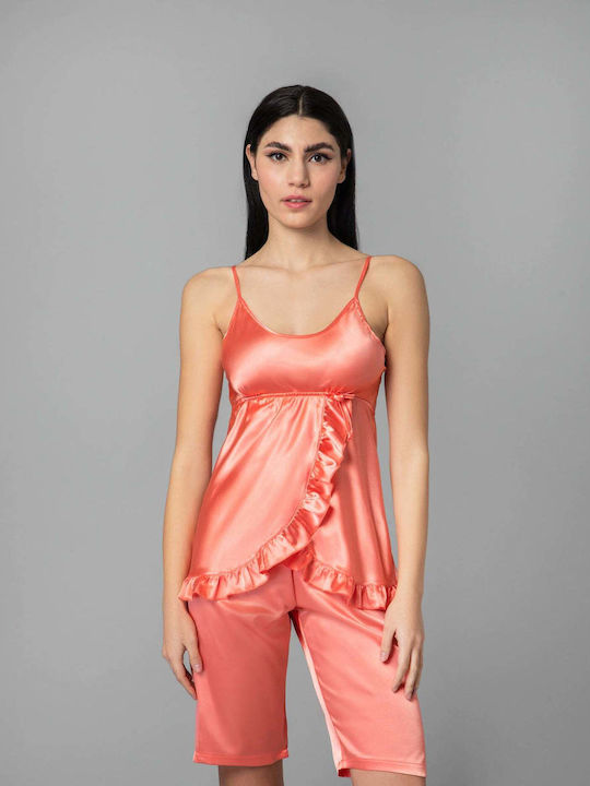 Milena by Paris Summer Satin Babydoll Gold
