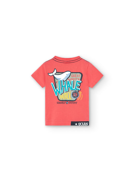 Boboli Kinder-T-Shirt Rot