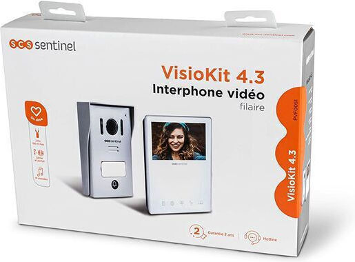 SCS-Sentinel Video Intercom Set White