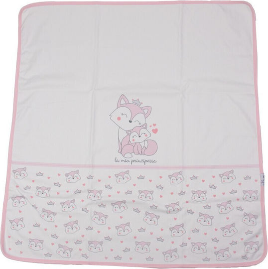 Kamtex Baby Swaddle Wrap Pink 80x90cm.