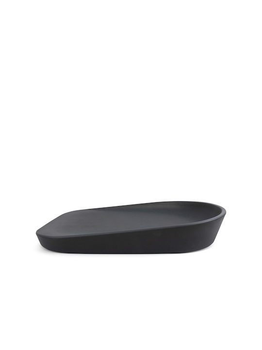 Filibabba Μαλακή Αλλαξιέρα από Ύφασμα Dark Grey 45x68cm