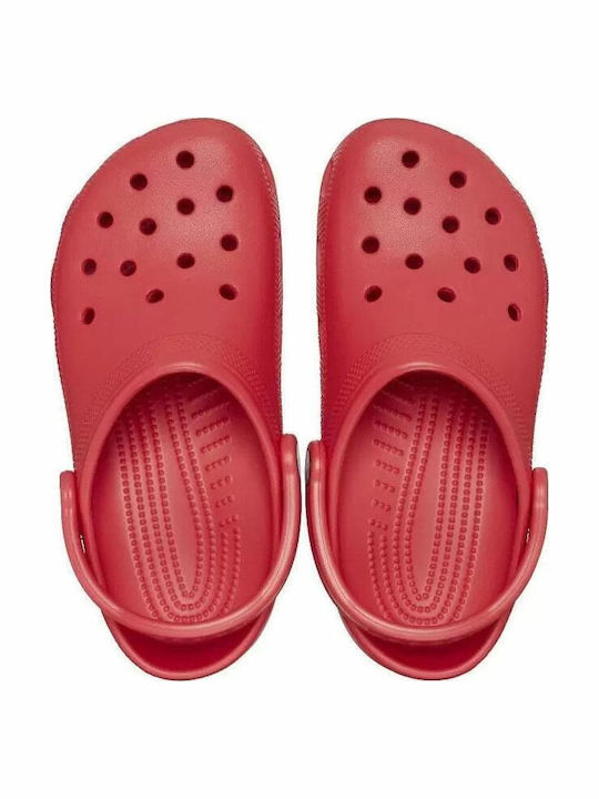 Crocs Classic Clog Ανατομικά Σαμπό Κόκκινα