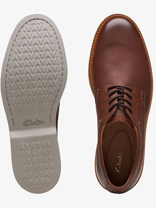 Atticus Men's Leather Casual Shoes Brown