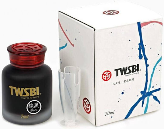 Twsbi Ανταλλακτικό Μελάνι για Πένα Μαύρο 70ml