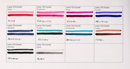 Lamy Ersatz- und Füllfederhaltertinten für Füllfederhalter Medium Rosa 30ml