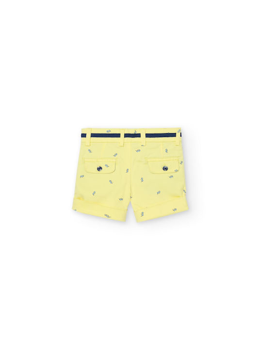 Boboli Kids Shorts/Bermuda Fabric Yellow
