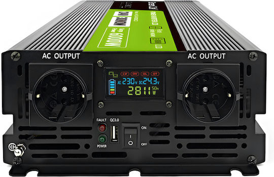 Green Cell Ρελέ Ράγας Ισχύος με Τάση 24V
