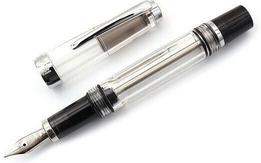 Twsbi Vac 700 mini Smoke Clear Peniță de Caligrafie Fine Transparent