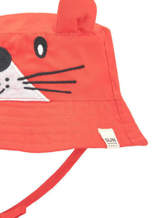 Boboli Kids' Hat Fabric Red