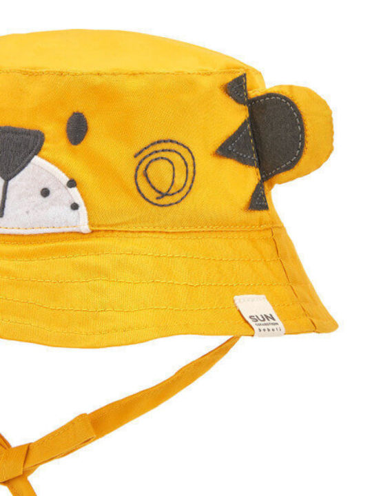 Boboli Kids' Hat Fabric Yellow