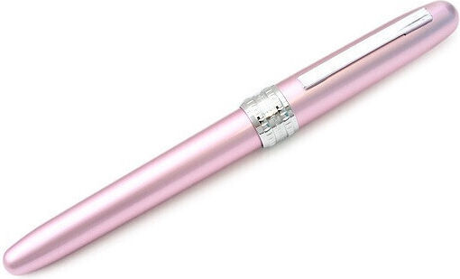 Platinum Platinum Fein Rosa Füllfederhalter aus Aluminium mit Rosa Tintenfarbe
