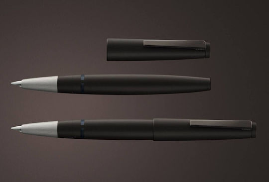 Lamy Lamy Set Füllfederhalter Braun aus Stahl mit Braune Tintenfarbe
