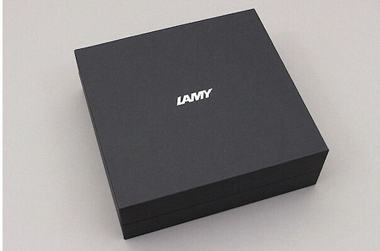 Lamy Stilou Medium Negru Cu Cerneală Neagră